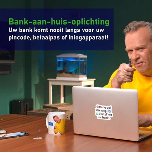 Bank aan huis oplichting